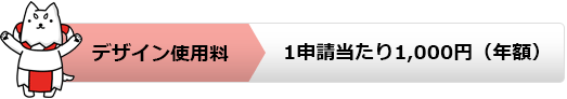 デザイン使用料