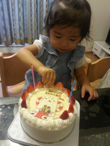 誕生日ケーキ