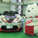 見て!!　カッコイイ車だね!!