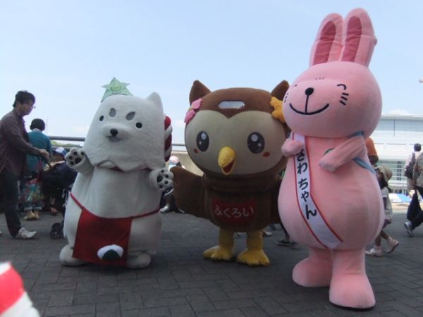 ゆるキャラ３人衆
