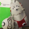 でっかいサッカーボール☆
