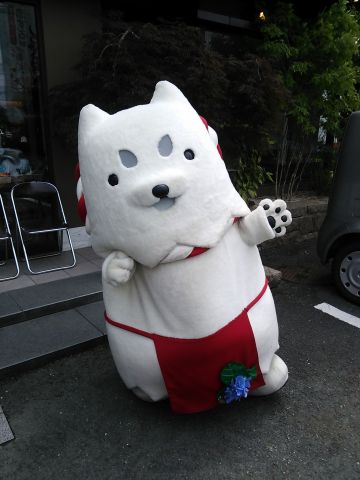 玉華堂にて