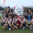 チアリーダーの皆さんと♪