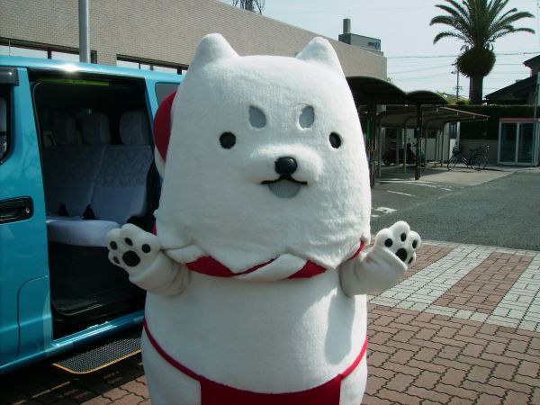 しっぺい号出発式にて