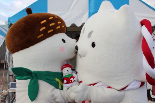 おこみんとチュー♡