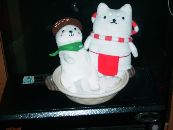 しっぺいと仲良しおこみんと