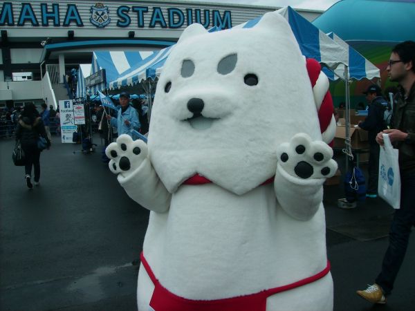 ヤマハスタジアムにて