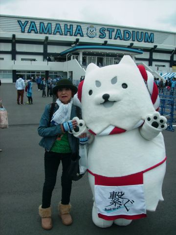 ヤマハスタジアムにて