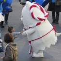 ちびっこと触れ合うしっぺい♪②