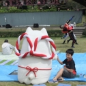 ヒーローショーを観るしっぺい２