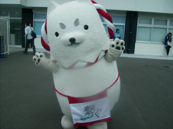 ヤマハスタジアムにて