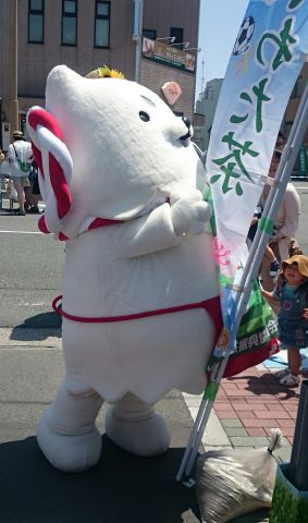 張り切りすぎて、おっとっと！