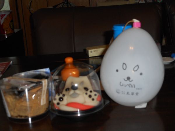 玉華堂さんにて