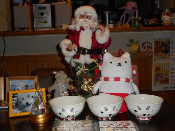クリスマスの準備中