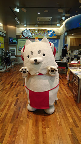 情報館にて