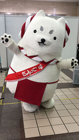横浜に行ったらしっぺいが居た!
