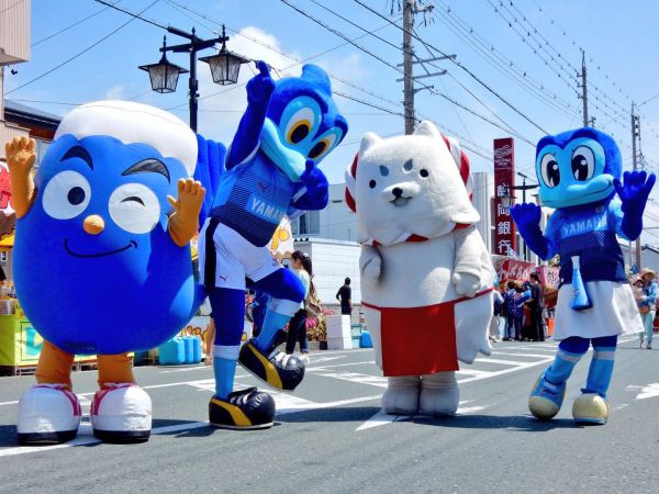 お祭りにて4ショット