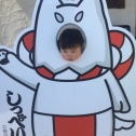 初めての顔ハメ看板