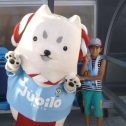 暑くても元気