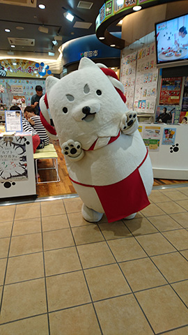 ららぽーとにしっぺい来館