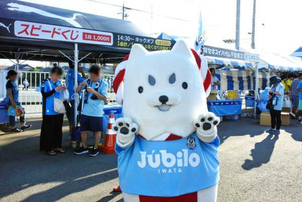 ヤマハスタジアムにて