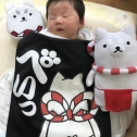 しっぺいとお昼寝